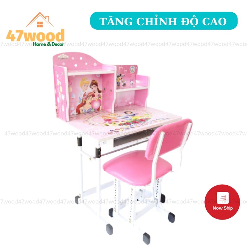 Bộ bàn ghế học sinh tăng chỉnh độ cao, hàng việt nam chất lượng cao