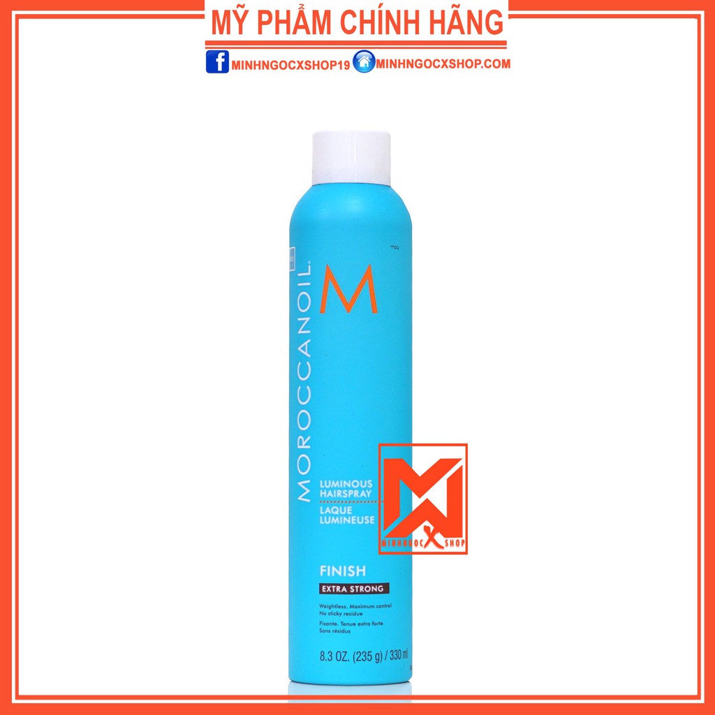 ✅[ MOROCCANOIL ] GÔM XỊT GIỮ NẾP LINH HOẠT GIỮ NẾP SIÊU MẠNH MOROCCANOIL EXTRA STRONG 330ML CHÍNH HÃNG