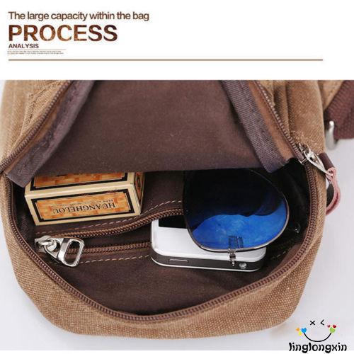 Túi xách canvas đeo chéo cho nam