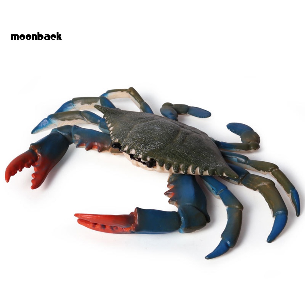 Mô Hình Đồ Chơi Chú Cua Biển Bằng PVC Để Bàn Trang Trí