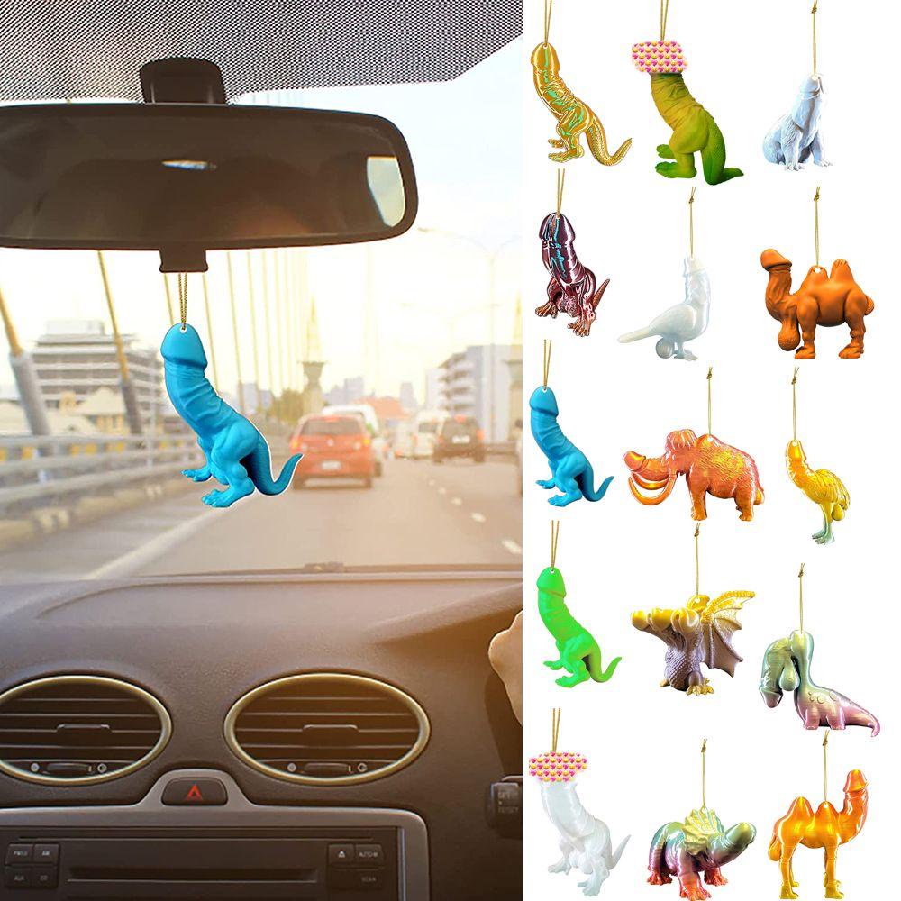 Mayshow Ding Ding Mặt Dây Chuyền Thủ Công Hình Khủng Long Vui Nhộn Bằng Acrylic Trang Trí Nội Thất Nhà