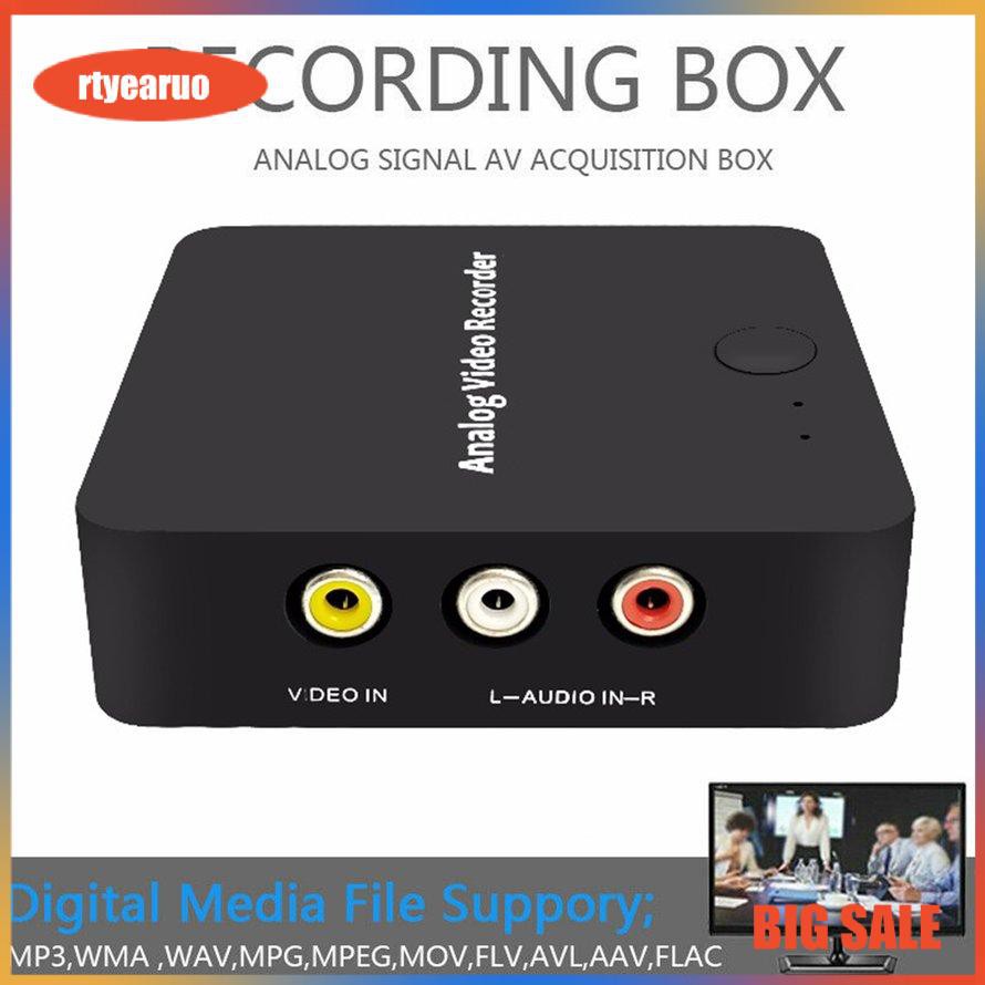 AV Video Recorder Box Capture Card VHS to Digital Converter for Hi8