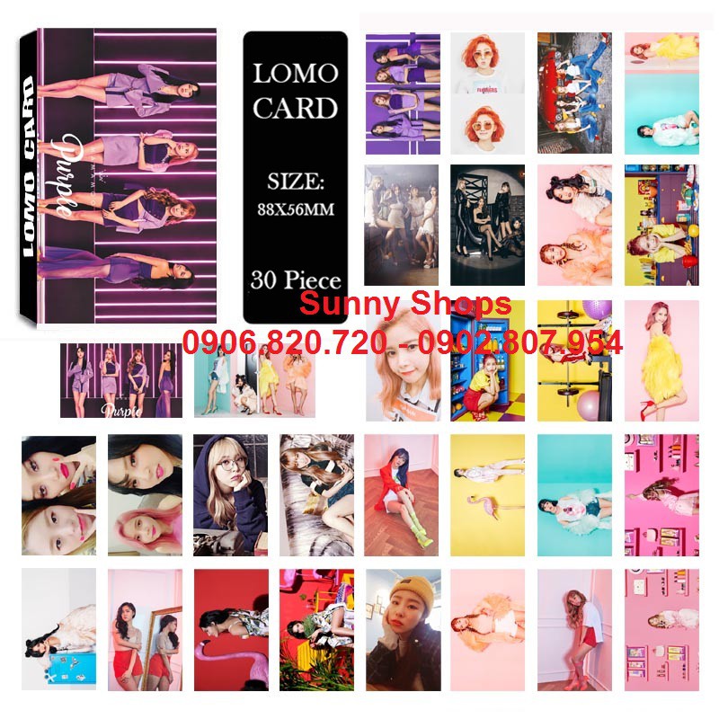 Lomo card hình Black Pink - G-Friend - Monsta X - Mama Moo | BigBuy360 - bigbuy360.vn