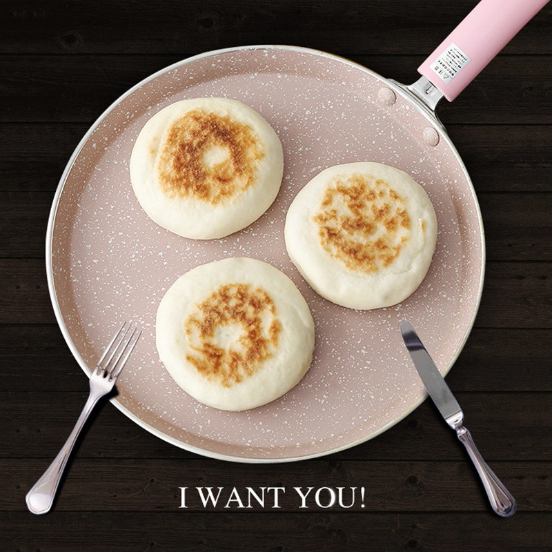 Chảo làm bánh crepe YOOLI bằng nhôm không dính chống trầy xước kích thước 6/8/10 inch | BigBuy360 - bigbuy360.vn