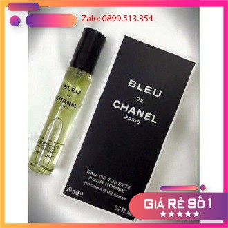 Nước hoa Nam Blue Channel 20ml lưu hương lên đến 8h Mùi hương gỗ rừng quyến rũ Thể Hiện Đẳng Cấp Phái Mạnh | BigBuy360 - bigbuy360.vn