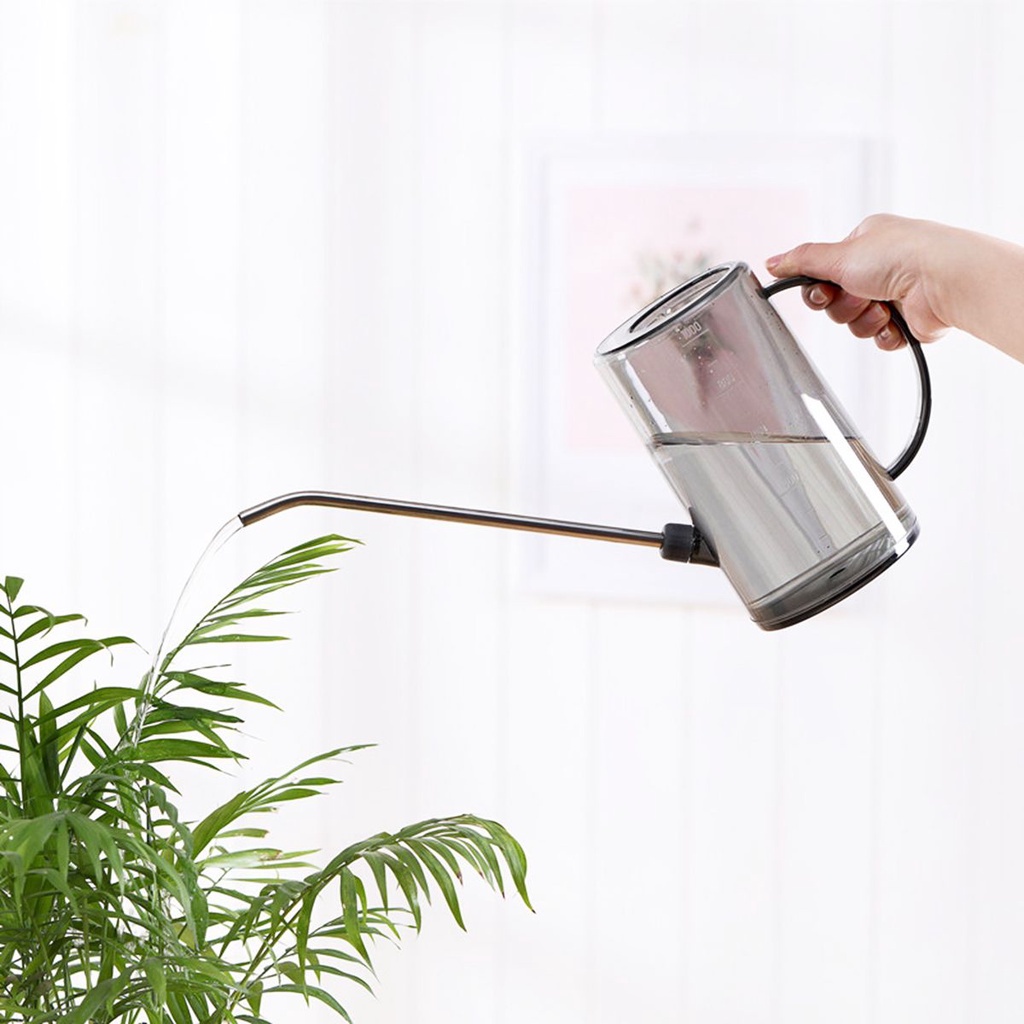 Bình Tưới Cây Bằng Thép Không Gỉ Thiết Kế Vòi Dài Tiện Lợi