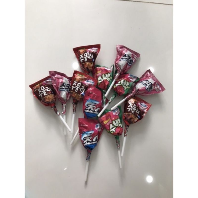 KẸO MÚT LOLLIPOP ICE LOTTE GÓI 132g