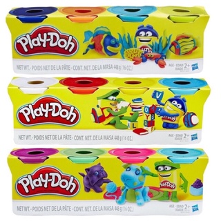 Set đất nặn 4 màu Play Doh (hộp 500gr & 300gr)