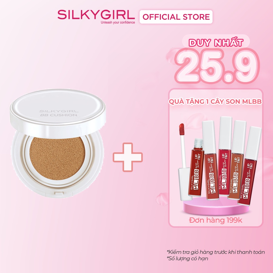 Phấn Nước Silkygirl Magic BB Cushion SPF50 PA+++ 15g