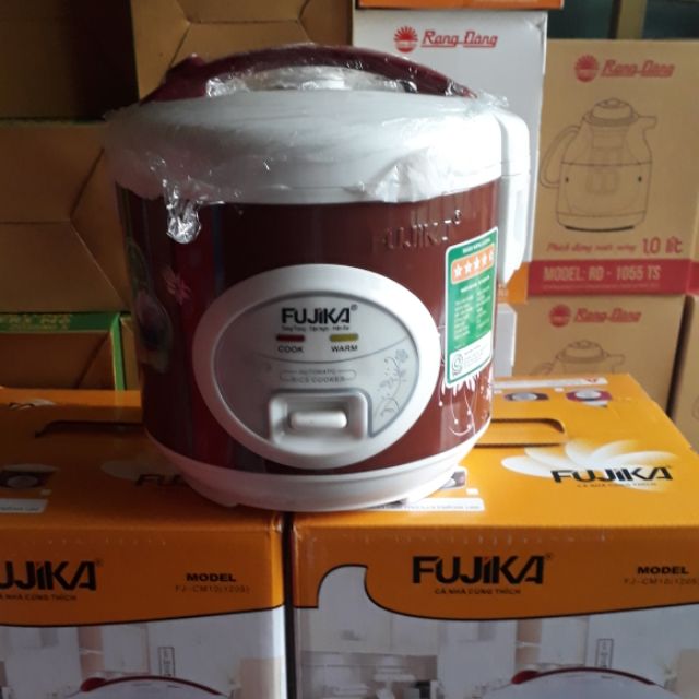 [Mã ELFLASH5 giảm 20K đơn 50K] NỒI CƠM ĐIỆN FUJIKA NẤP GÀI 1 LÍT CHỐNG DÍNH