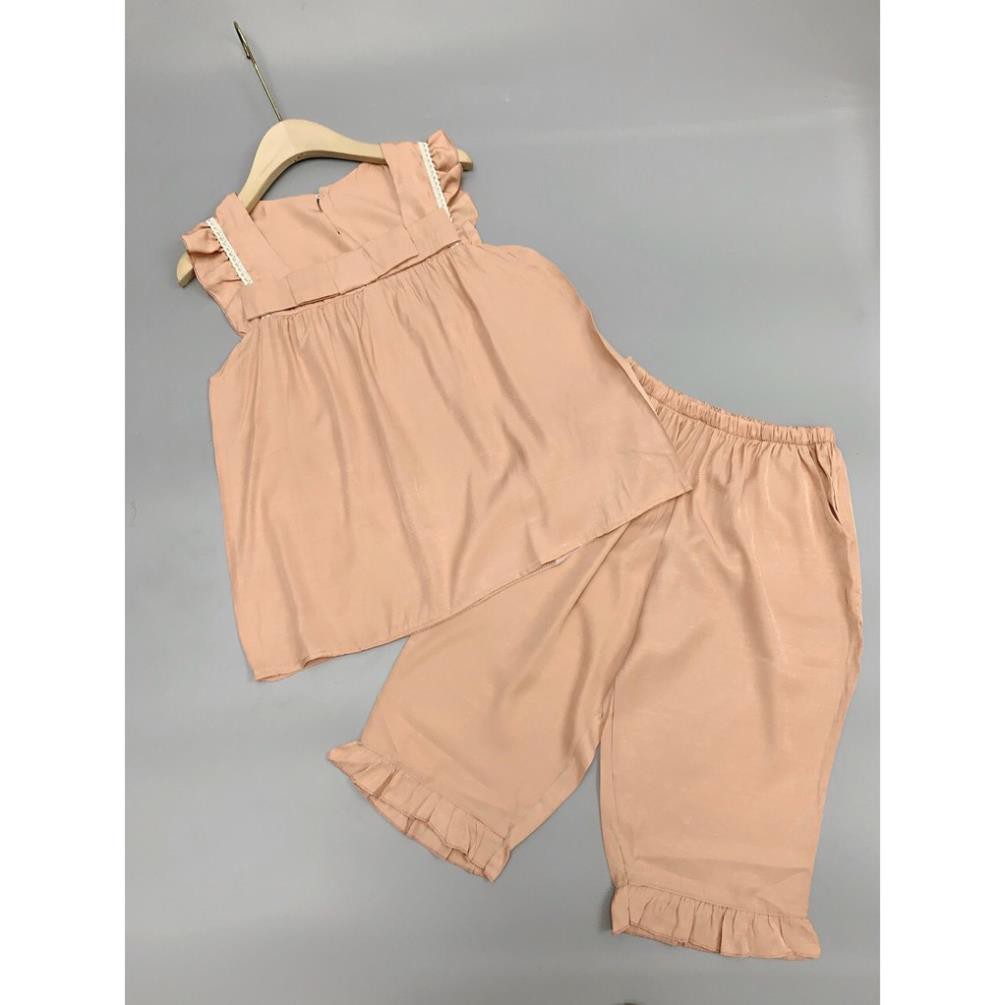 Bộ Đồ Pijama Cộc Tay- Bộ Đồ Mặc Nhà-Vải Đũi Thái Họa Tiết Mát Lịm [Hàng Loại 1 Siêu Đẹp ] | BigBuy360 - bigbuy360.vn