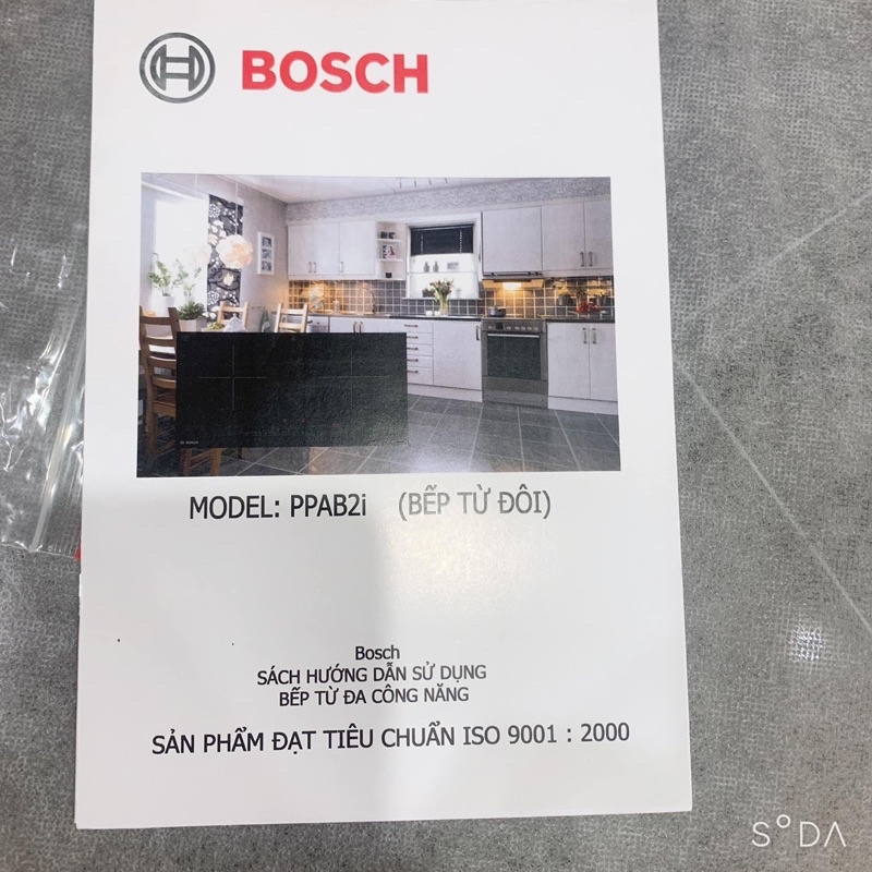 Bếp từ đôi Bosch ppab2i mặt kính Schott Ceran