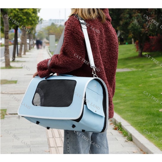 TÚI VẬN CHUYỂN CHÓ MÈO KIỂU XÁCH TAY, KÈM DÂY ĐEO VAI, CÓ LỖ CHUI THOÁNG KHÍ - BALO (BA LÔ), LỒNG VẬN CHUYỂN THÚ CƯNG