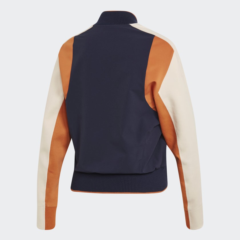 ADIDAS CHÍNH HÃNG - Áo khoác nỉ nữ Adidas Vrct xanh navy DX8420