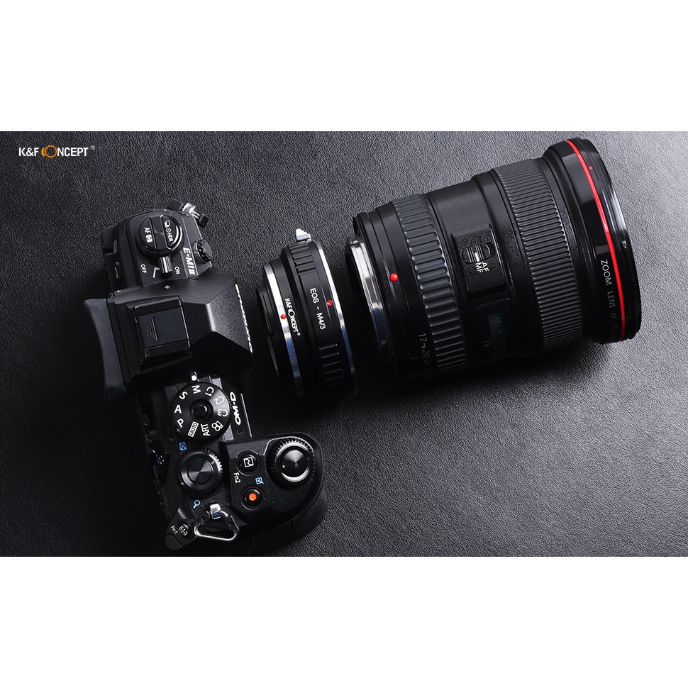 Ngàm Chuyển Đổi Ống Kính Canon EOS EF FE / S Sang Micro 4 3 M4 / 3 MFT