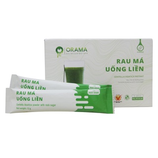 Combo Bột Rau Má Đường Phèn Hộp 10 Gói x 2 Hộp