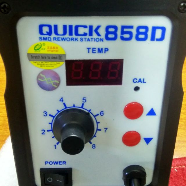 Máy khò từ Quick 858D