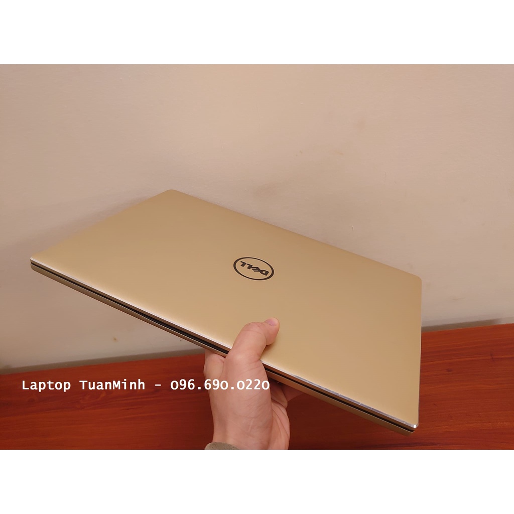 Laptop Dell 7560 Gold đẳng cấp - Card rời GeForce 940MX - màn 15.6" FULL HD viền siêu mỏng