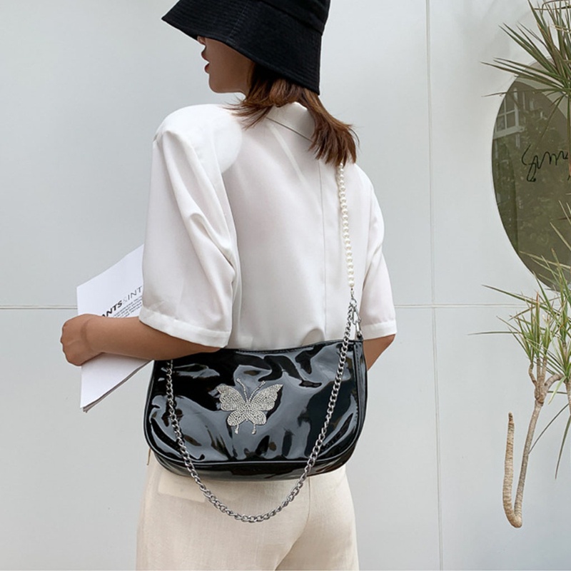 Túi Đeo Chéo Da PU Khóa Kéo Thời Trang Cho Nữ