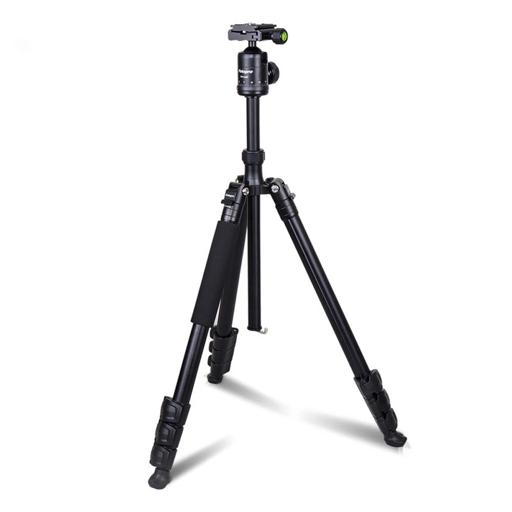 Tripod chân máy ảnh chuyên nghiệp Fotopro S4++ FPH 42Q tải nặng 8 kg chiều cao lên tới 1m5