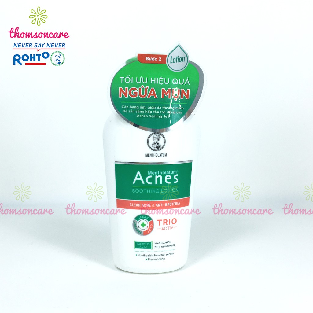 Nước hoa hồng Acnes 90 ml -  dung dịch dịu da chăm sóc da ngừa mụn, tonner dưỡng ẩm cho da sau rửa mặt