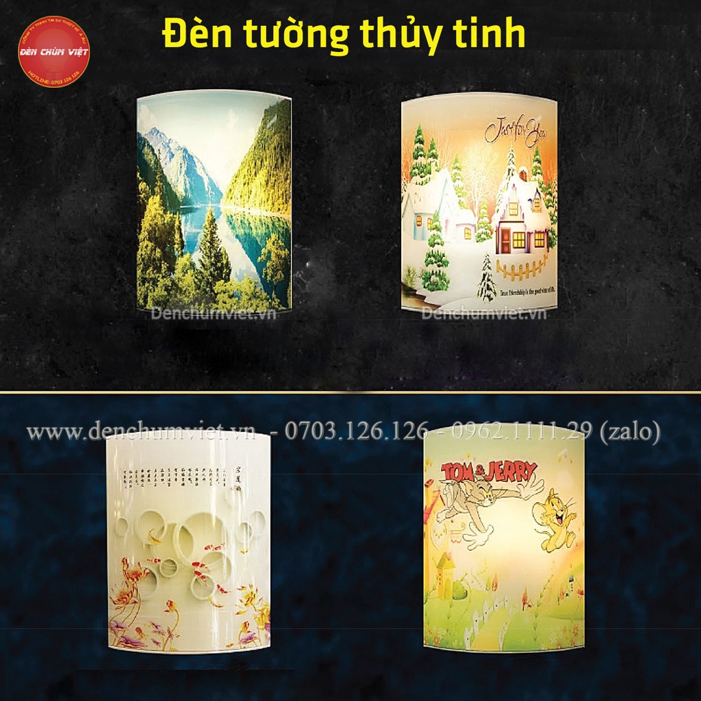 Đèn tường trang trí vách phòng ngủ, phòng khách, cầu thang...