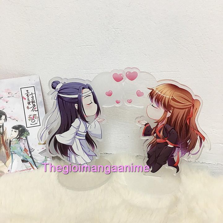 (new) (Mini-2) Standee Ma đạo tổ sư mô hình Lam Vong Cơ Ngụy Vô Tiện Trần Tình Lệnh Tượng Acrylic Anime mica chibi