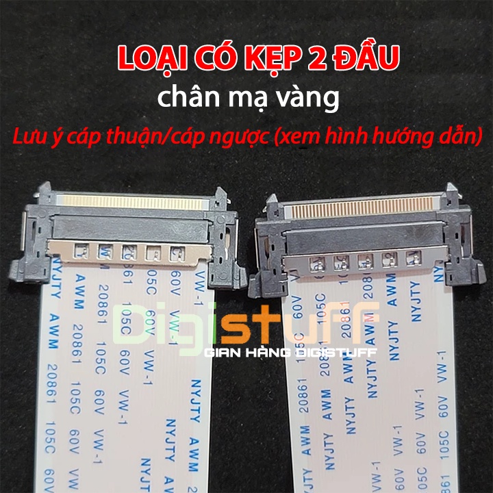 Cáp 41 chân nối từ bo xử lý lên màn hình LCD / LED của Ti vi TV 4K