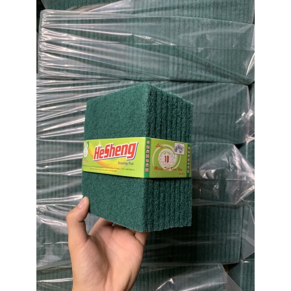 50 Miếng Cước Xanh Thái Rửa Chén Giá Siêu Rẻ, Miếng Rửa Chén Cước Xanh Thái Hesheng, Miếng Rửa Bát,