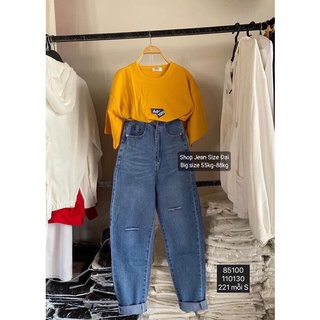Quần baggy bigsize lưng cao - quần baggy cạp cao