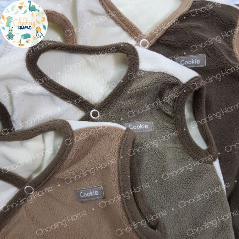 Áo Gile Lông Cừu Cookie C7 • 3-6M 6-9M 9-12M 12-18M • Choding Home