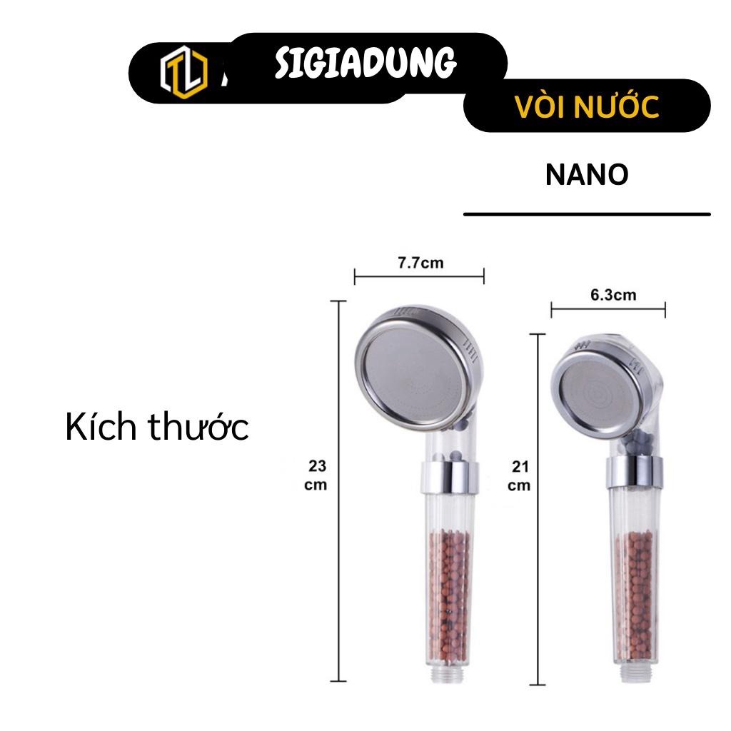 [SGD] Bộ Vòi sẽ tăng áp - Vòi tắm Nano hoa sen tạo áp suất, sử lý công nghệ Nano tiêu diệt mọi vi khuẩn trong nước 2583