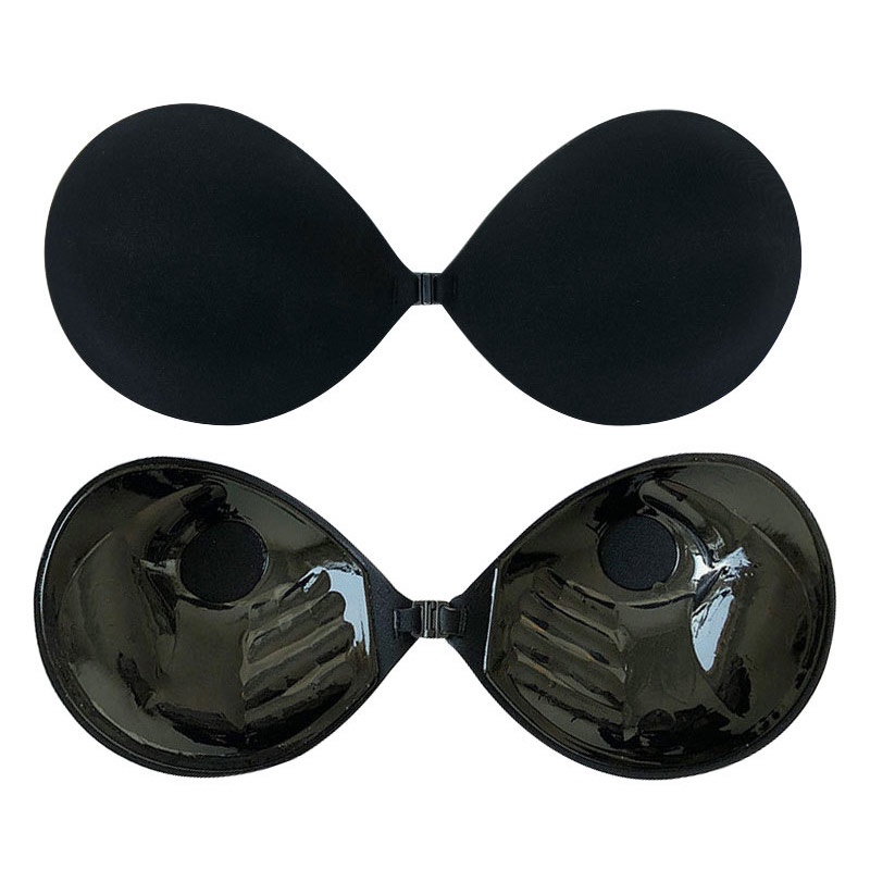 AOFEIQIKE Áo ngực tàng hình không dây cúp ngực hai màu cho nữ