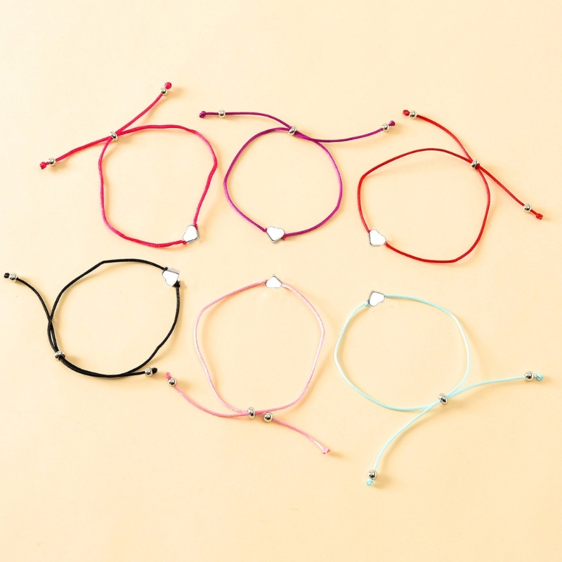 Set 3 Vòng Tay Bện Dây Sáp May Mắn Cho Nam Nữ