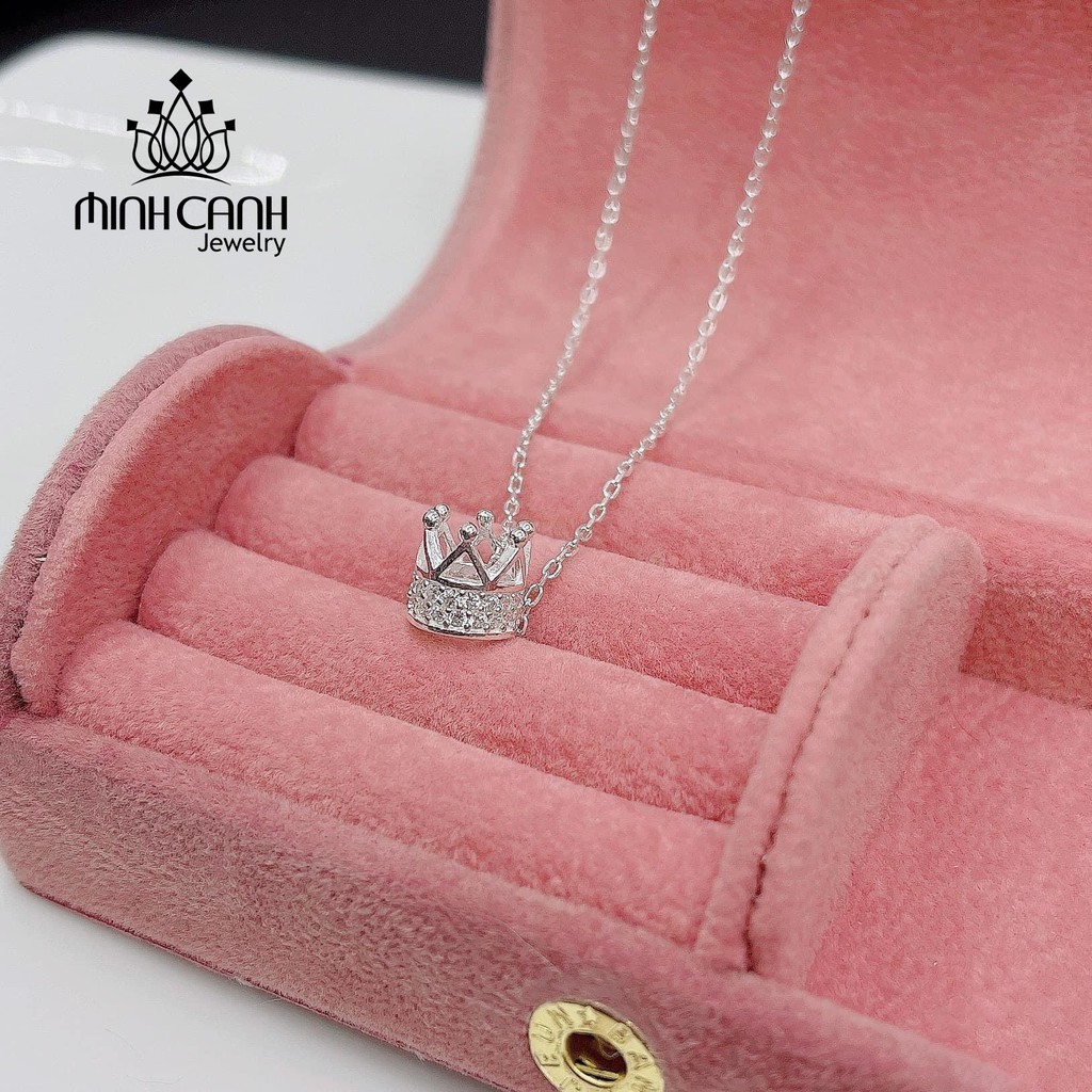 Dây Chuyền Bạc Vương Miện Nữ Hoàng - Minh Canh Jewelry