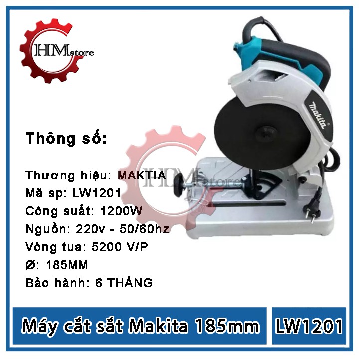 Máy Cắt Sắt Makita 185mm - Máy cắt sắt bàn mini Makita 1T8