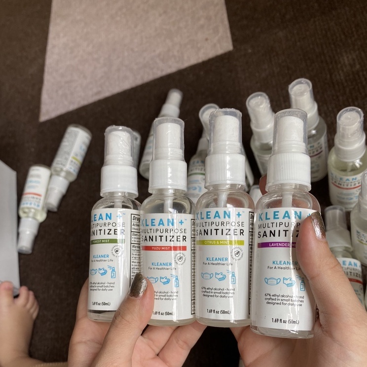 Nước xịt khuẩn đa năng bỏ túi Klean 50ML/KLEAN + HAND MUTIPURPOSE SANITIZER | BigBuy360 - bigbuy360.vn