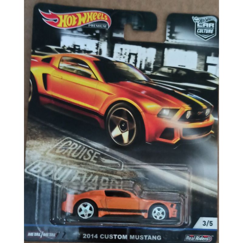 Hot wheels car culture boulevard 2014 custom mustang