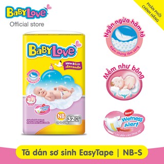 Tã dán BabyLove EasyTape NB56 (0-5kg)