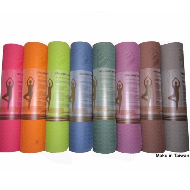 Thảm Yoga Procare TPE Định Tuyến chính hãng, tặng kèm Túi và dây đeo-QuyenSports
