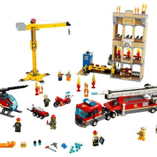 Lego lắp ráp đội cứu hỏa thành phố - 11216
