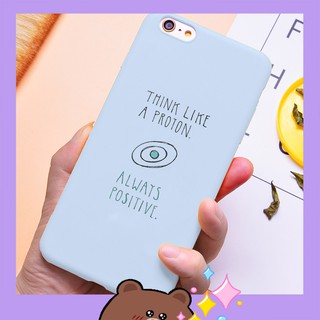⚡freeship toàn quốc từ 50k⚡ốp tpu dẻo in think like a proton dành cho iphone 6 đến xs max