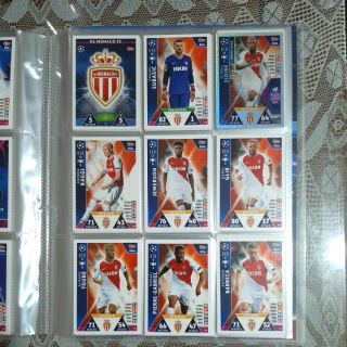 Thẻ Match Attax Champion League 18/19