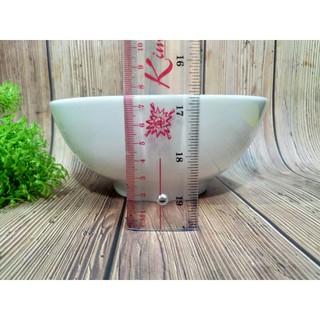 Tô sứ trắng 17cm