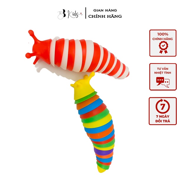 Đồ Chơi Con Sâu Vui Nhộn BB kids Giúp Giảm Stress