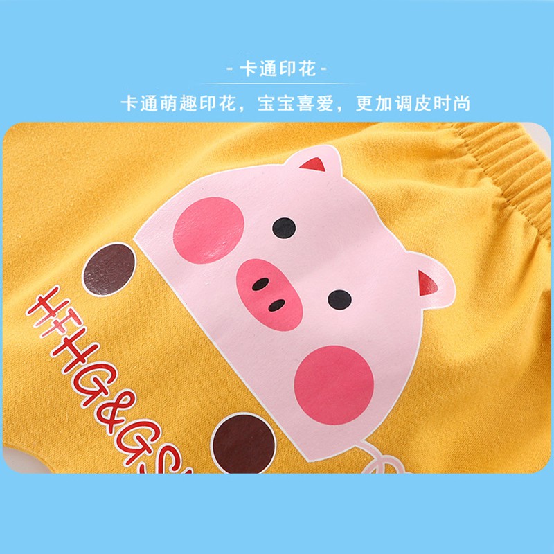 Quần Cotton Lưng Vừa In Họa Tiết Hoạt Hình Thời Trang Mùa Thu 2020 Cho Bé