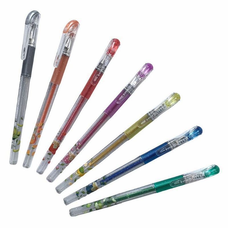 Hộp 12 Viết nhũ Glitter dùng để viết thiệp, viết tiêu đề ngòi 1.0mm