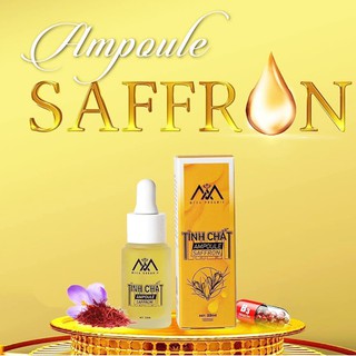 [CHÍNH HÃNG] Serum Tinh Chất Nhụy Hoa Nghệ Tây Ampoule Saffron MeeA Organic Giúp Da Trắng Sáng Căng Bóng 20ml