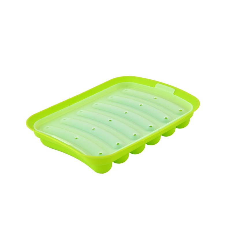Khuôn xúc xích silicon chịu nhiệt làm xúc xích, lạp xưởng cho bé ăn dặm tiện dụng