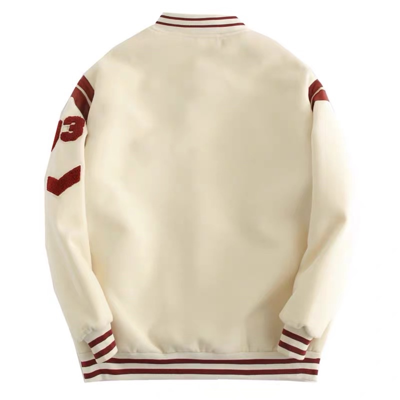 Áo khoác nỉ BC màu be